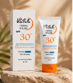 کرم ضد آفتاب spf۳۰ بی رنگ حجم ۴۰ میل برند ویتابلا